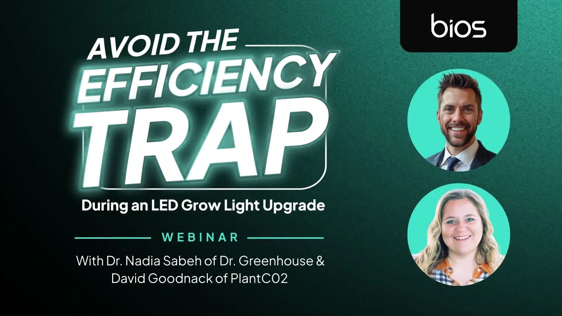 Avoid the Efficiency Trap